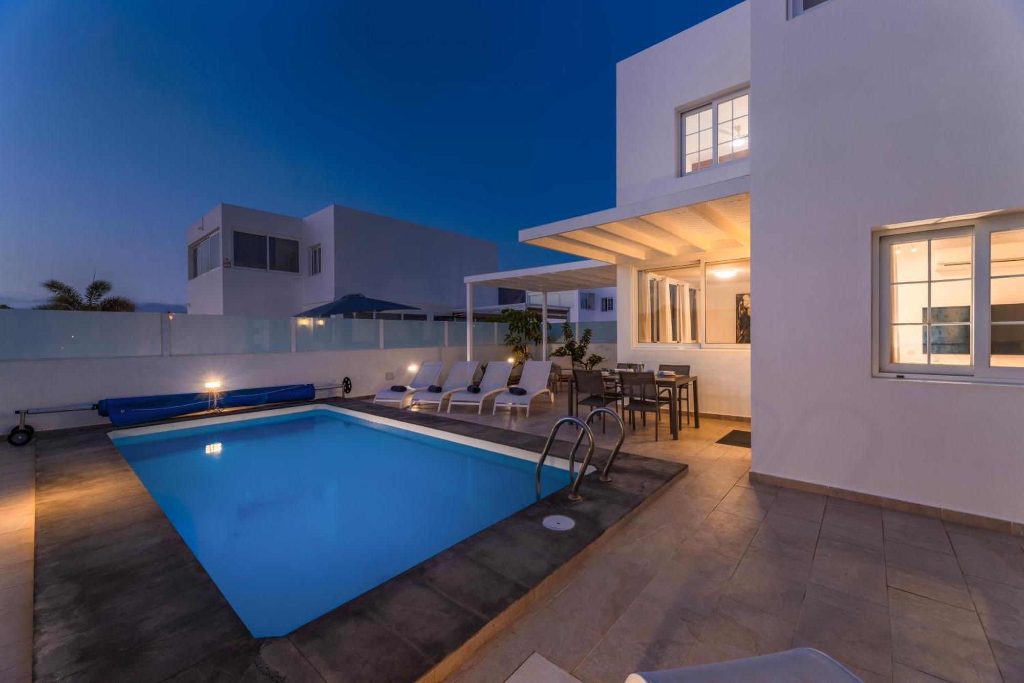 Villa Atlantica - Heated Pool In Playa Blanca Zewnętrze zdjęcie