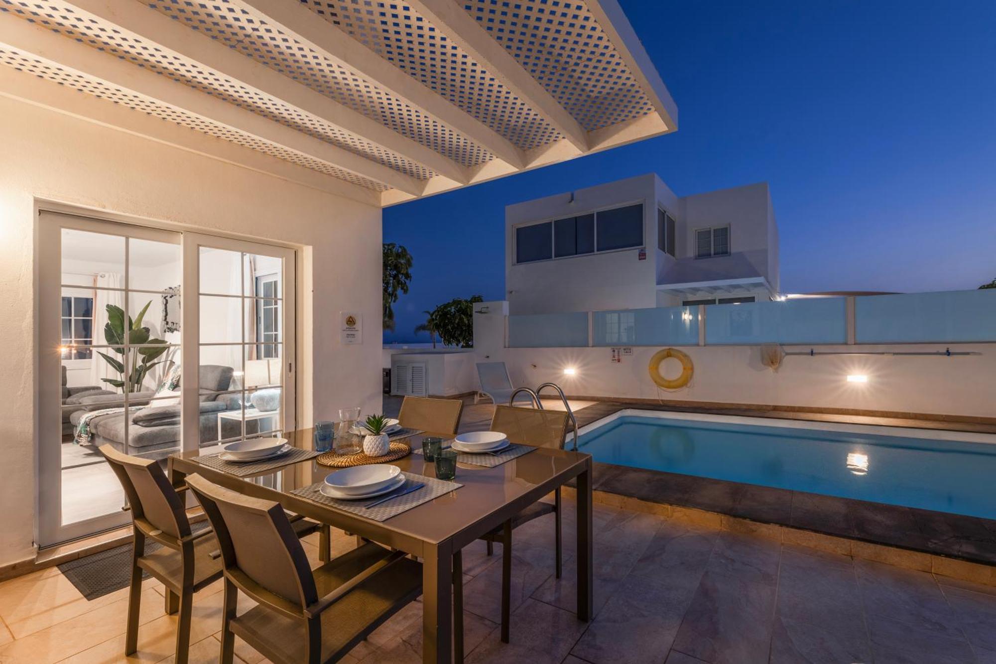 Villa Atlantica - Heated Pool In Playa Blanca Zewnętrze zdjęcie