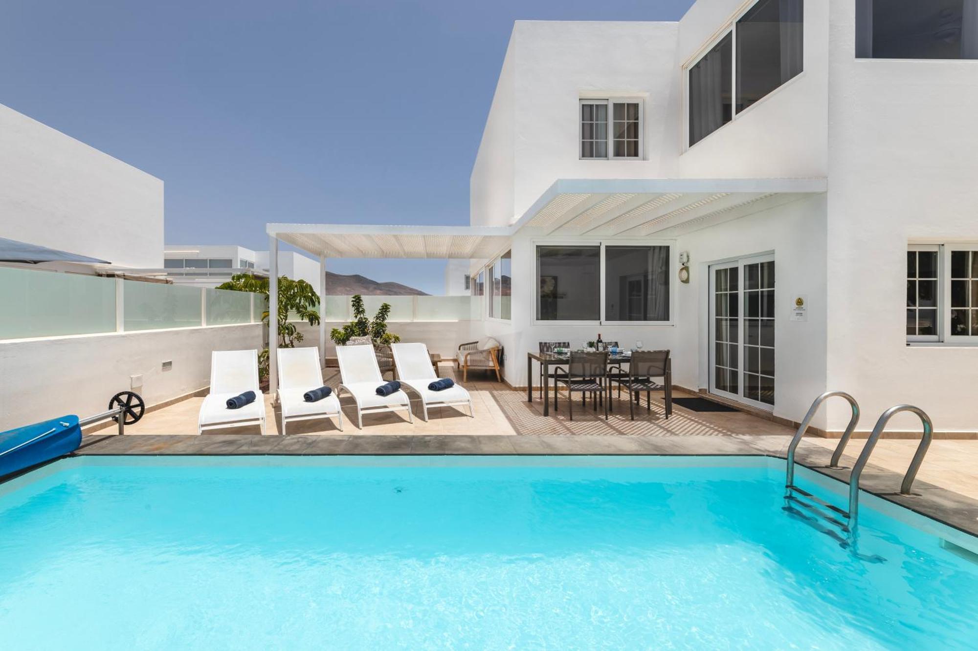 Villa Atlantica - Heated Pool In Playa Blanca Zewnętrze zdjęcie